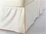 Organic Sateen Bed Skirt Organic Sateen Bed Skirt